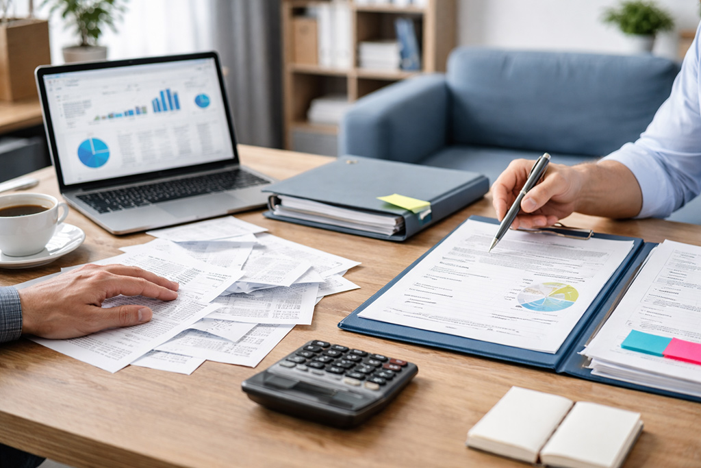 רואה חשבון לעסקים קטנים סדר בחשבונות