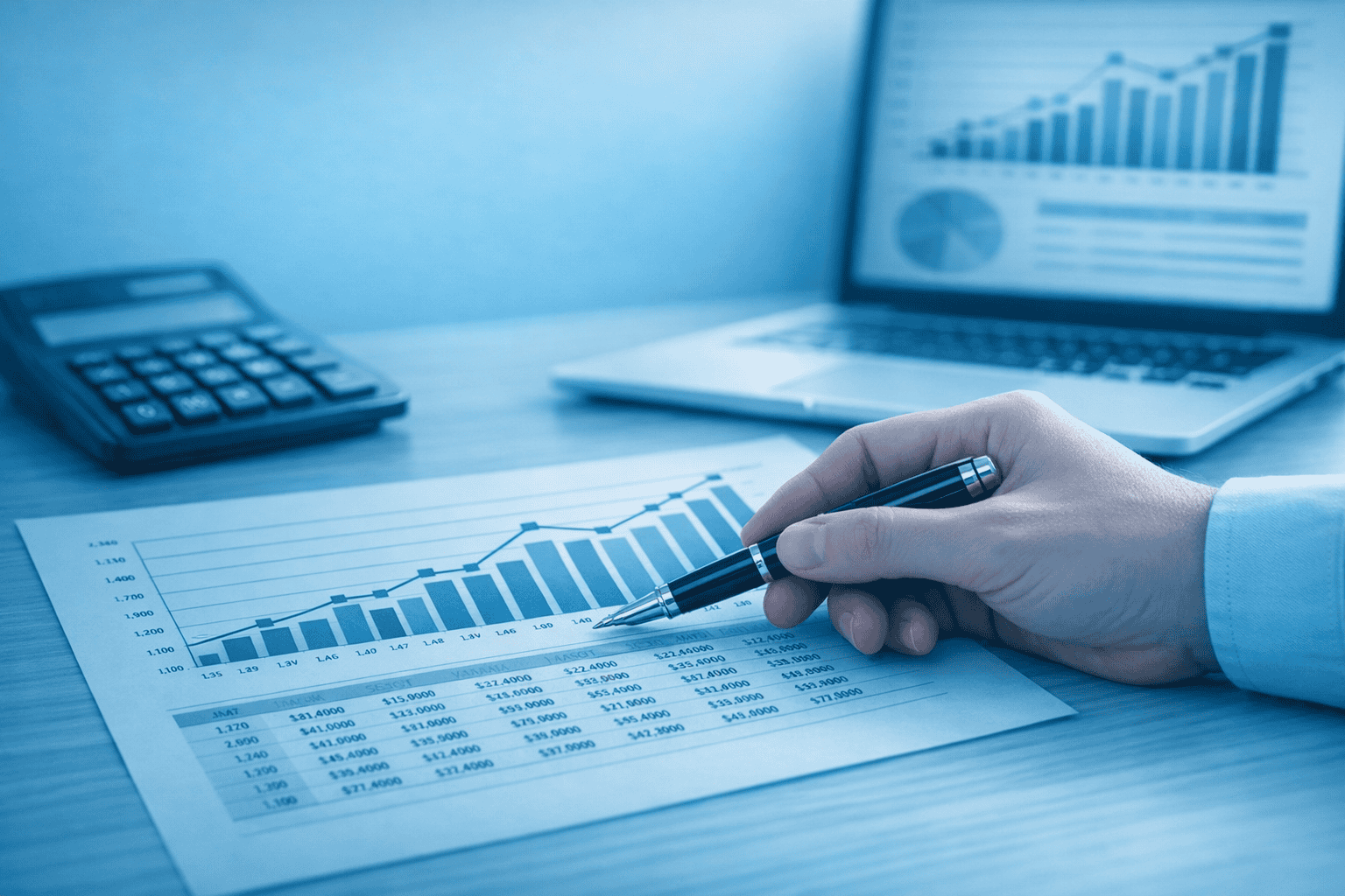 ביקורת דוחות כספיים לעסקים - ניתוח נתונים פיננסיים על ידי משרד רואי חשבון